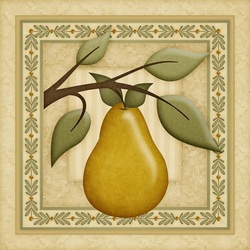 Jigsaw puzzle: Yellow pear