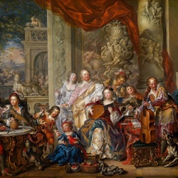 Jigsaw puzzle: Concert in the palace