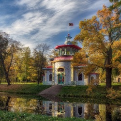 Jigsaw puzzle: Autumn in the park
