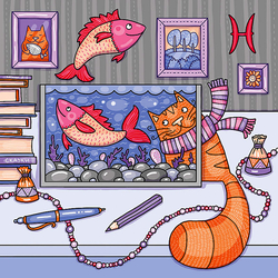 Jigsaw puzzle: Here comes the fish