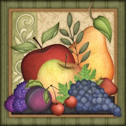 Jigsaw puzzle: Fruit composition
