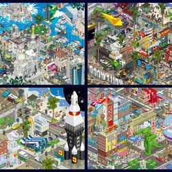 Jigsaw puzzle: Pixel art