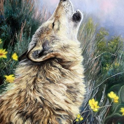 Jigsaw puzzle: Wolf song