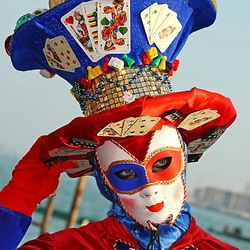 Jigsaw puzzle: venecian mask