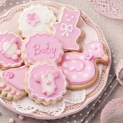 Jigsaw puzzle: Pink cookies