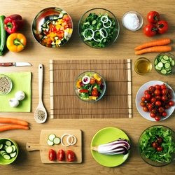 Jigsaw puzzle: For salad