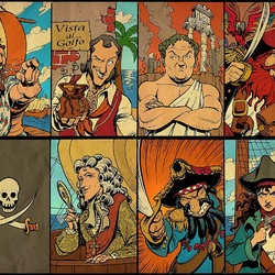 Jigsaw puzzle: Pirates at World's End