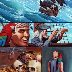 Jigsaw puzzle: Pirate