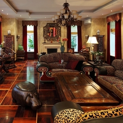 Jigsaw puzzle: Interior in oriental style