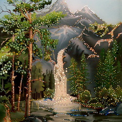 Jigsaw puzzle: Miracles waterfall