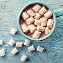 Jigsaw puzzle: Cocoa and marshmallows