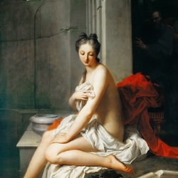 Jigsaw puzzle: Susanna in the bath