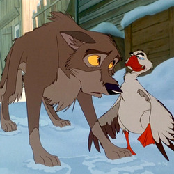 Jigsaw puzzle: Balto and the goose