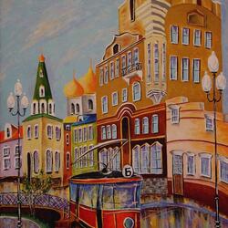 Jigsaw puzzle: The first tram