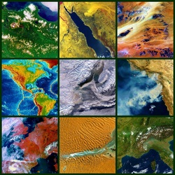Jigsaw puzzle: Earth paints