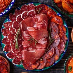 Jigsaw puzzle: Delicious meat cuts