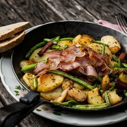 Jigsaw puzzle: Potatoes with bacon