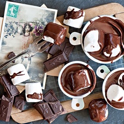 Jigsaw puzzle: Chocolate fondue