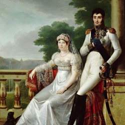 Jigsaw puzzle: Joseph Bonaparte with his wife