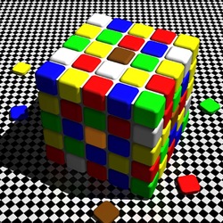 Jigsaw puzzle: Cube