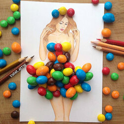 Jigsaw puzzle: M & M's Queen
