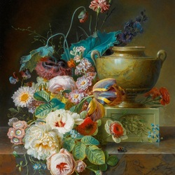 Jigsaw puzzle: Still life with a vase