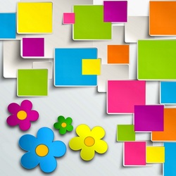 Jigsaw puzzle: Colored tiles