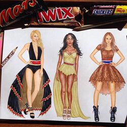 Jigsaw puzzle: Mars, Twix and Snickers