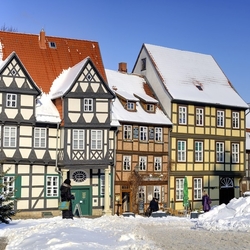 Jigsaw puzzle: Winter day in Quedlinburg