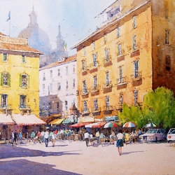 Jigsaw puzzle:  Square in Rome