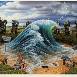 Jigsaw puzzle: Prywatna fala / private wave