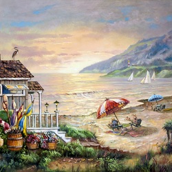 Jigsaw puzzle: By the sea