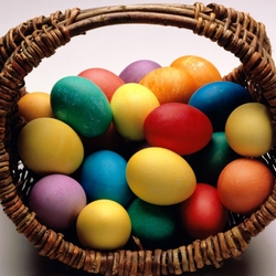 Jigsaw puzzle: Easter basket