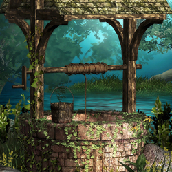 Jigsaw puzzle: Forest well