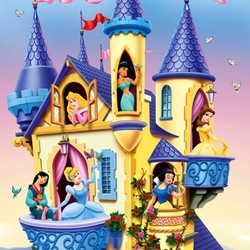 Jigsaw puzzle: Disney princess castle