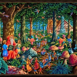 Jigsaw puzzle: Old Elf Tales