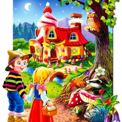 Jigsaw puzzle: Hansel and Gretel