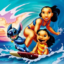 Jigsaw puzzle: Lilo and Stitch