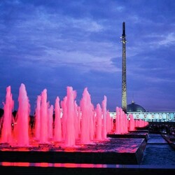 Jigsaw puzzle: Fountains-symbols in Victory Park
