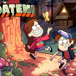 Jigsaw puzzle: Dipper and Mabel