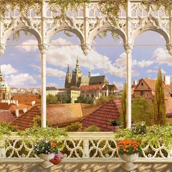 Jigsaw puzzle: View from the terrace