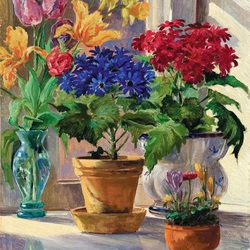 Jigsaw puzzle: Indoor flowers