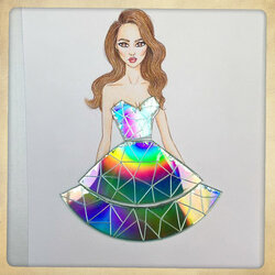 Jigsaw puzzle: CD dress