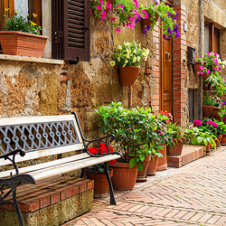 Jigsaw puzzle: Street in Italy