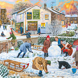 Jigsaw puzzle: In winter
