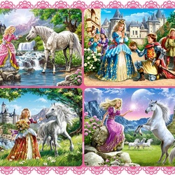 Jigsaw puzzle: Beautiful princesses