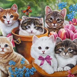 Jigsaw puzzle: Kittens