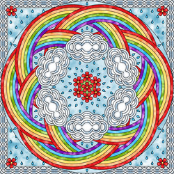 Jigsaw puzzle: Mandala