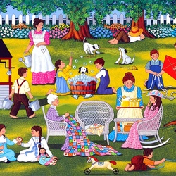 Jigsaw puzzle: In the park