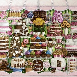 Jigsaw puzzle: Confectionery